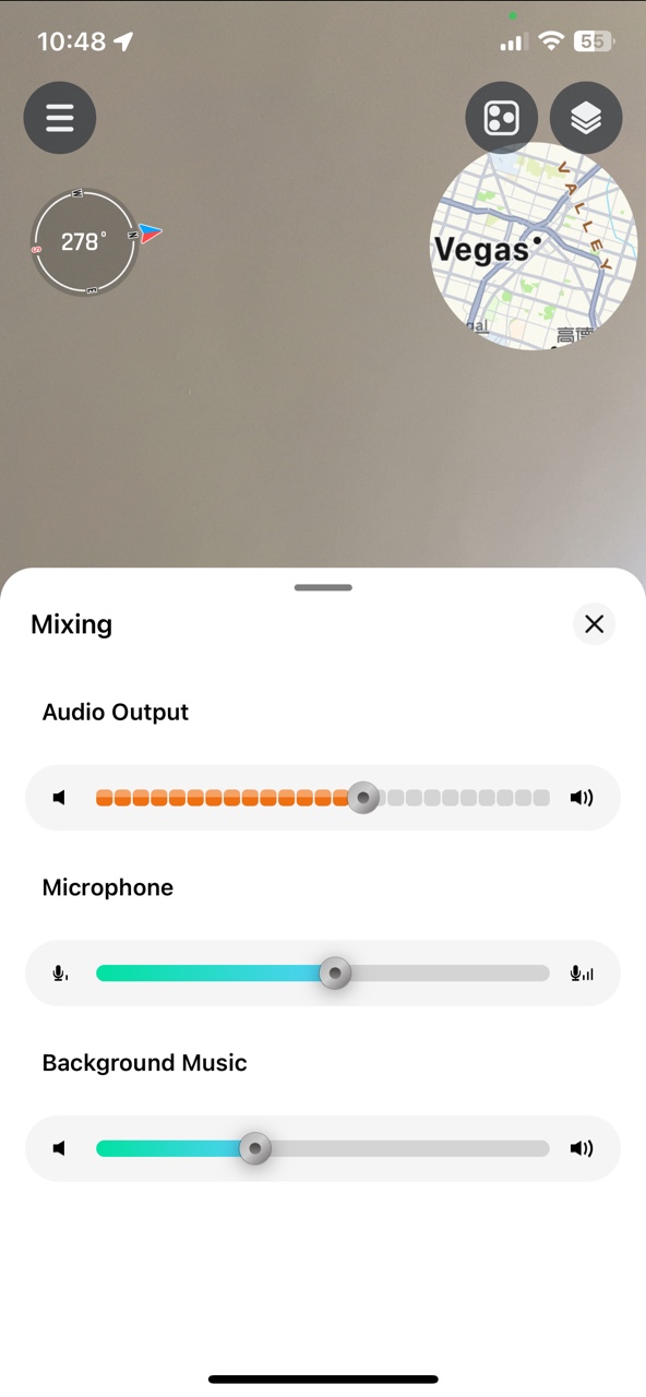 Bikecam轨迹记录页面